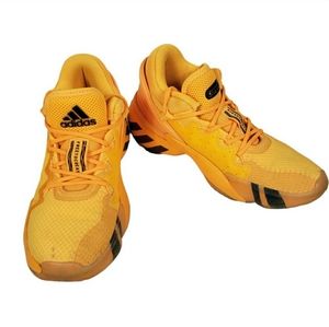 Adidas Crayola D.O.D Banana Mania Yellow Gold Basketball Sneakers